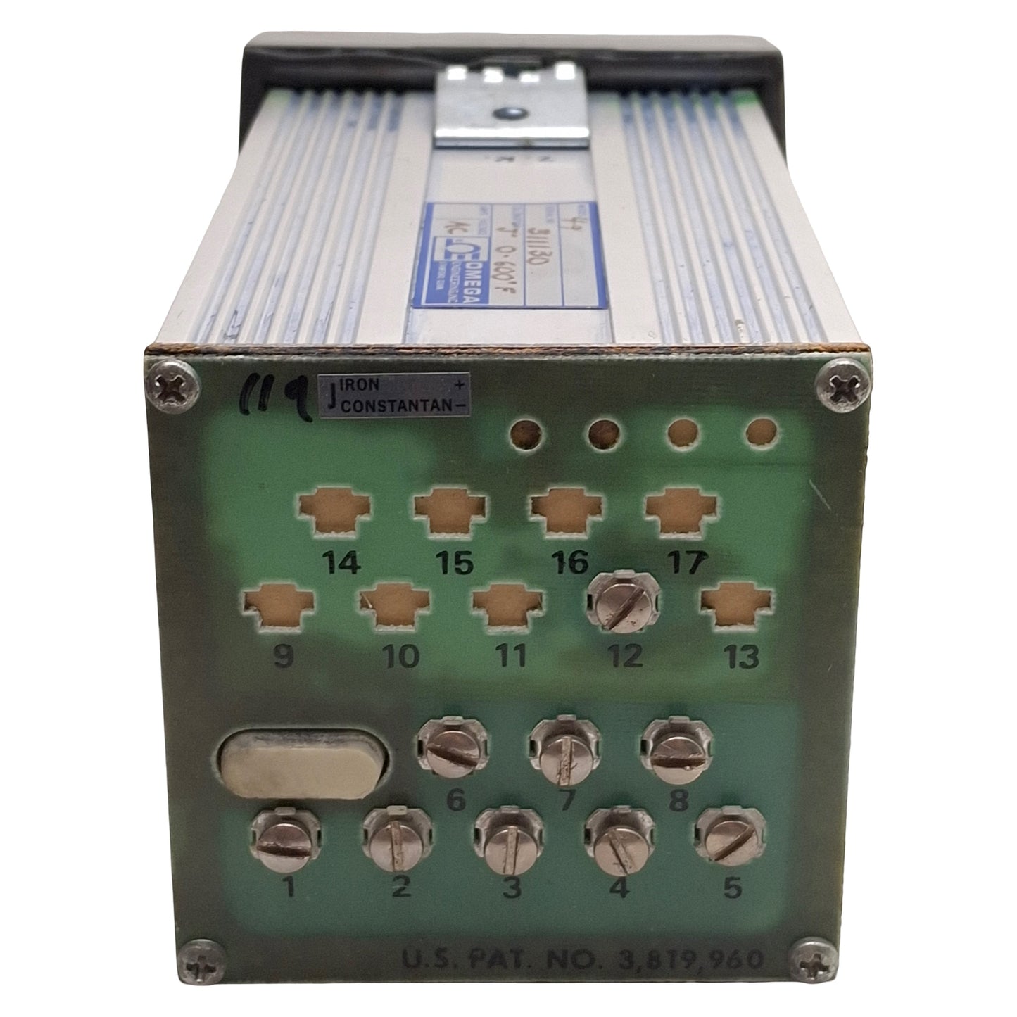 Used Omega Model 49 Proportioning Control, Type-J, 0-600°F, 1/4 DIN, 120/208/240VAC