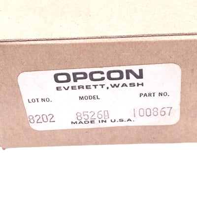 New Opcon 8526A 100867 Guardian Relay, DPDT, 120VAC 5A Max, 12VDC Coil