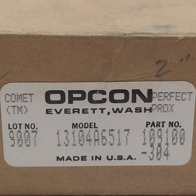 New Opcon Eaton 13104A6517 Photoelectric Sensor, NPN/PNP, 50mm Range, 10-30VDC, M18