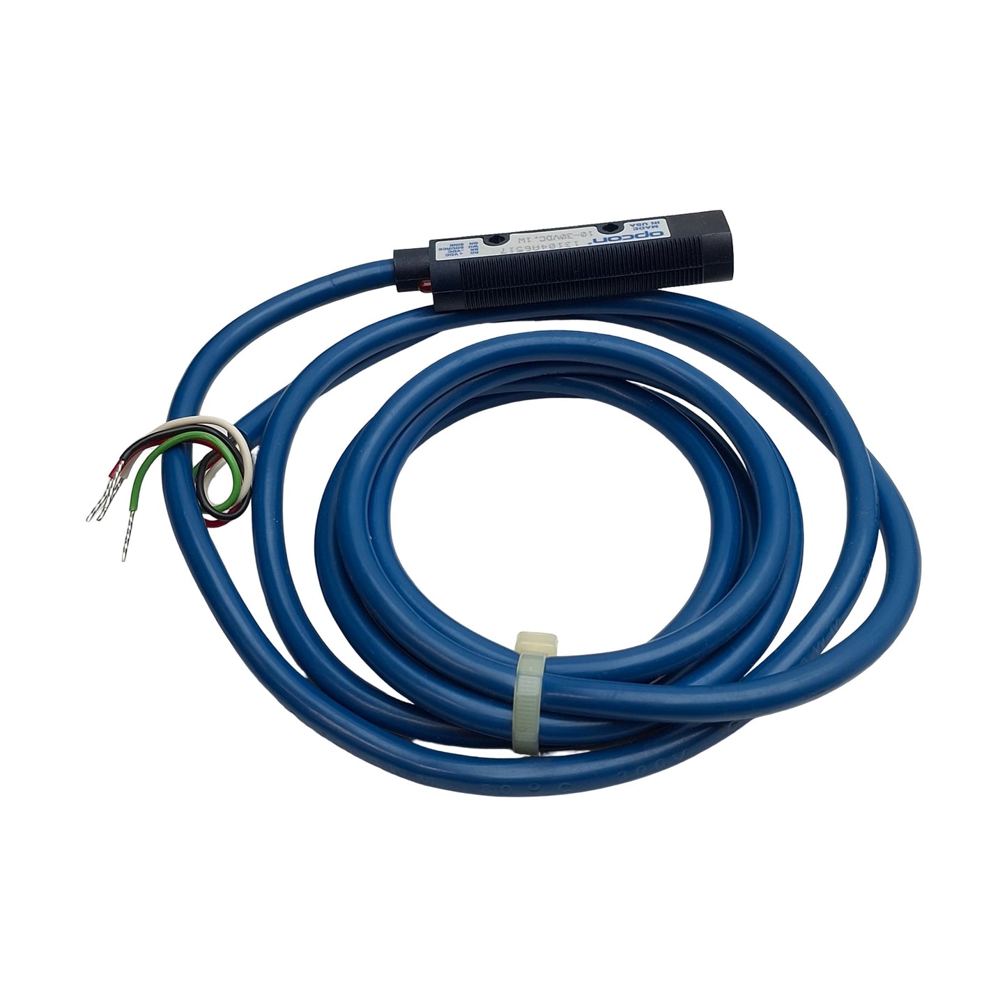 New Opcon Eaton 13104A6517 Photoelectric Sensor, NPN/PNP, 50mm Range, 10-30VDC, M18