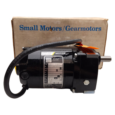 New Bodine NSH-11D3 Gearmotor, 1/50HP, 12:1, 144rpm, 5.8lb-in, 115VDC, ø1/2in Shaft