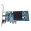 New 10Gtek 82576-GE-2T-X1 Dual Port Network Adapter Card, RJ45, 10/100/1000Mbps