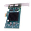 New 10Gtek 82576-GE-2T-X1 Dual Port Network Adapter Card, RJ45, 10/100/1000Mbps