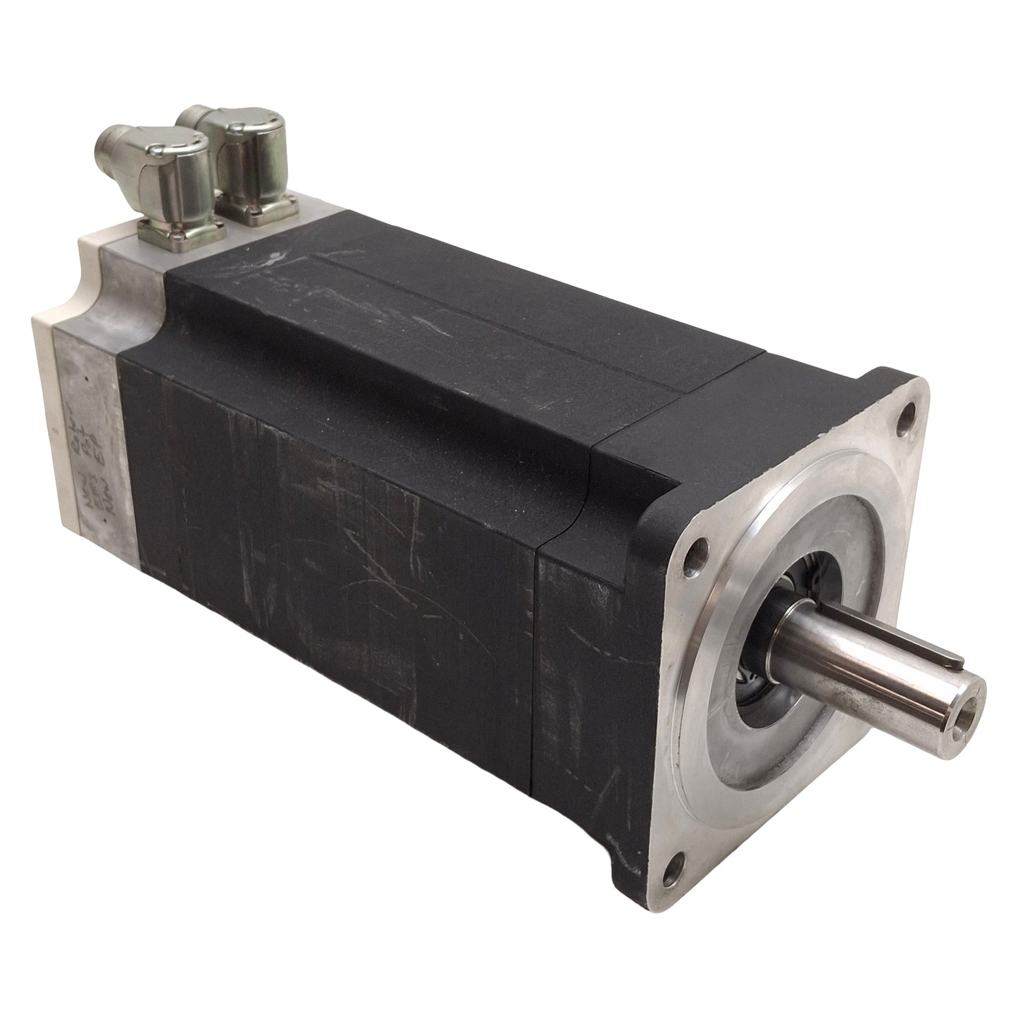 Used Servo Motor, 2.63kW, 14.8A, 300VDC Bus, ø28mm Shaft, 1200rpm, IEC100 Frame