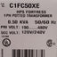 New Hammond C1FC50XE Fortress Potted Distribution Transformer, 1-Phase, 0.5kVA