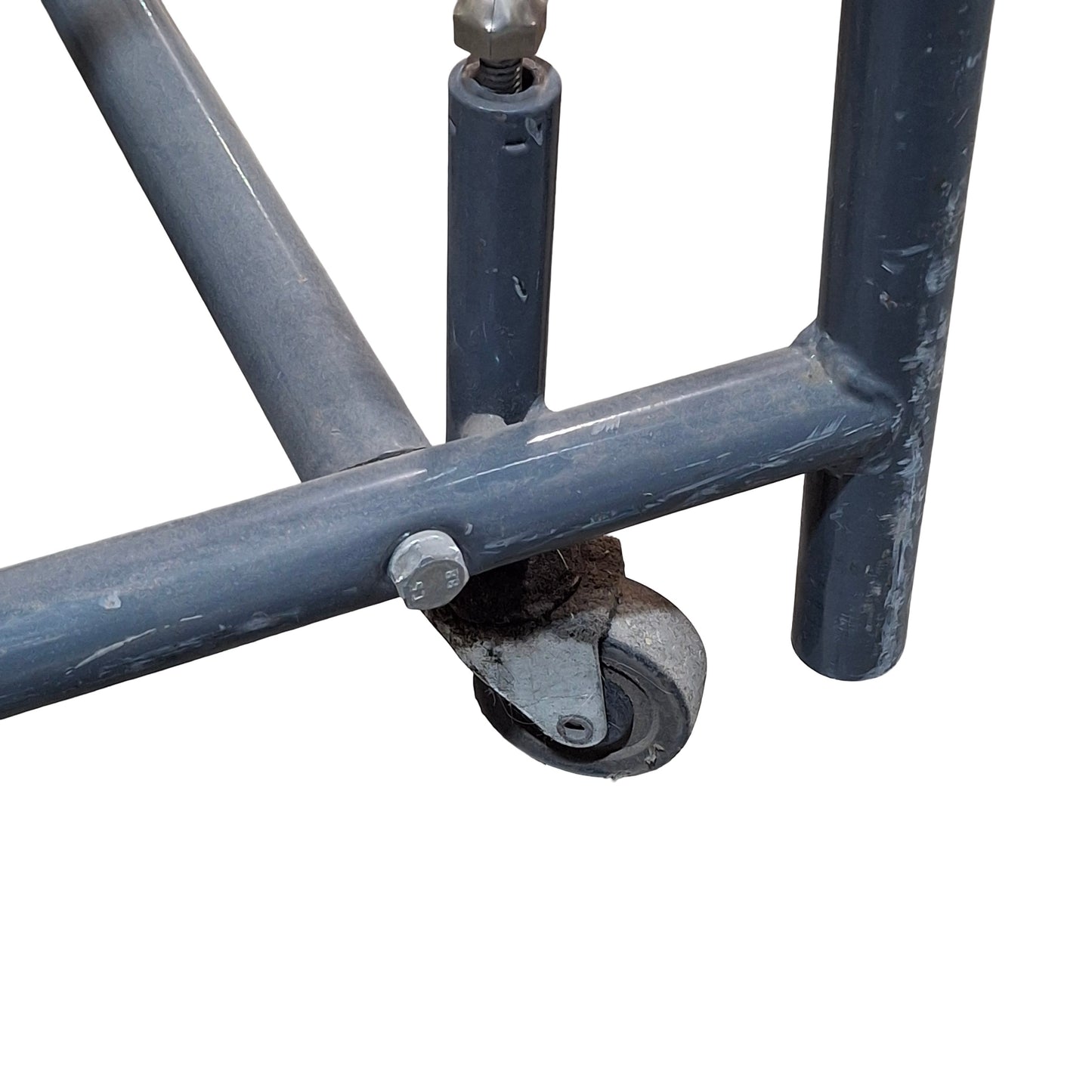 Used Ballymore Steel Safety Ladder, 3-Steps, 16.25in L x 7in W Steps, 10in W Top Step