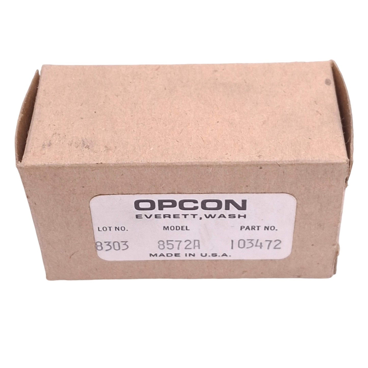 New Opcon 8572A 103472 Solid State Relay, SPST-NO 8-Pin, 240VAC 2A Max, 3-28VDC Coil