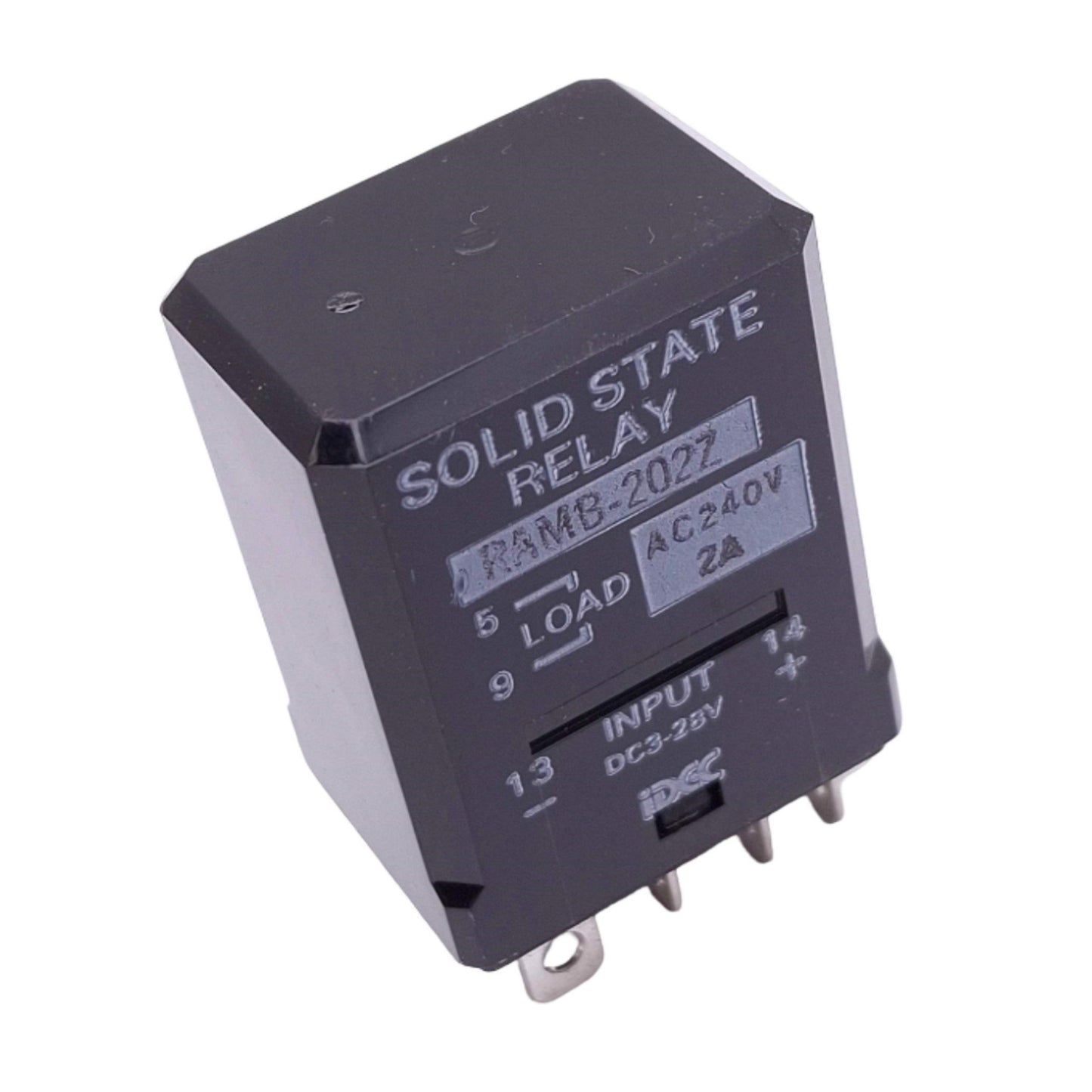 New Opcon 8572A 103472 Solid State Relay, SPST-NO 8-Pin, 240VAC 2A Max, 3-28VDC Coil
