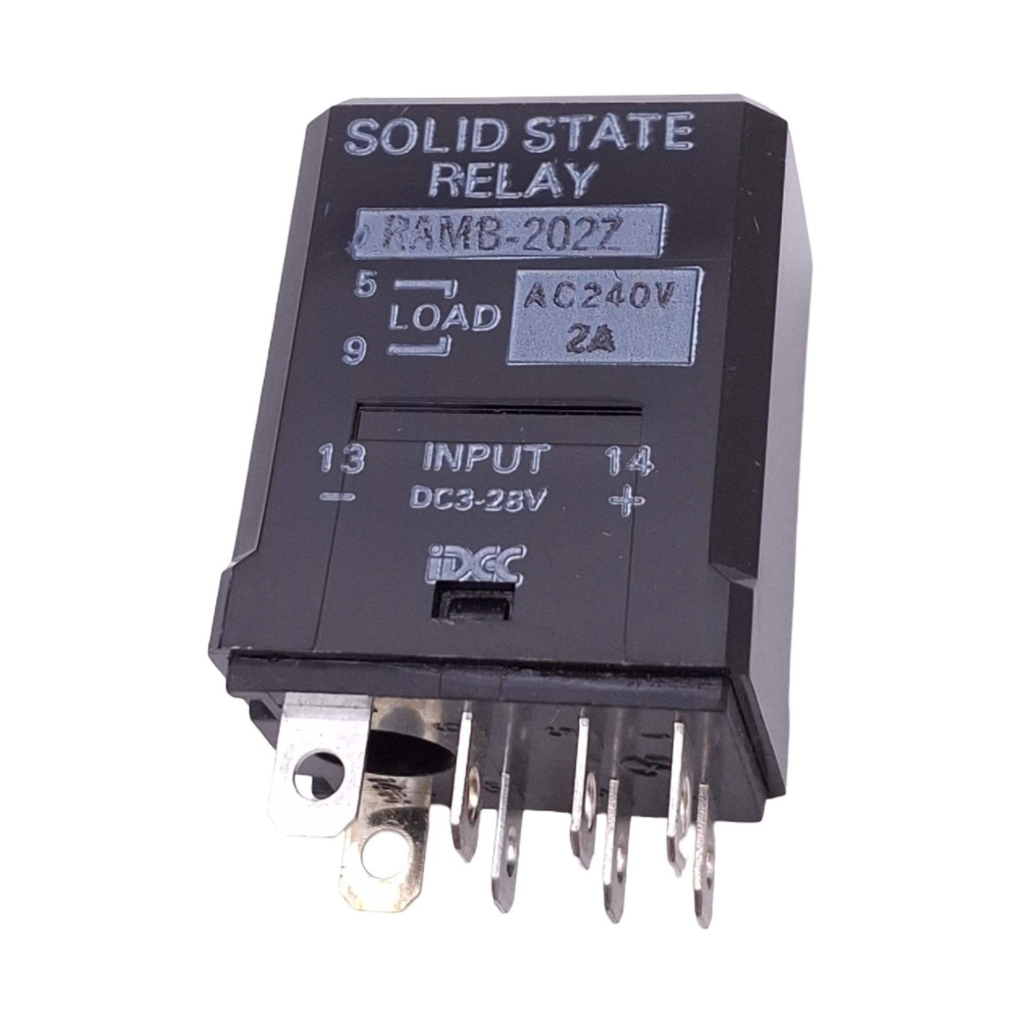 New Opcon 8572A 103472 Solid State Relay, SPST-NO 8-Pin, 240VAC 2A Max, 3-28VDC Coil