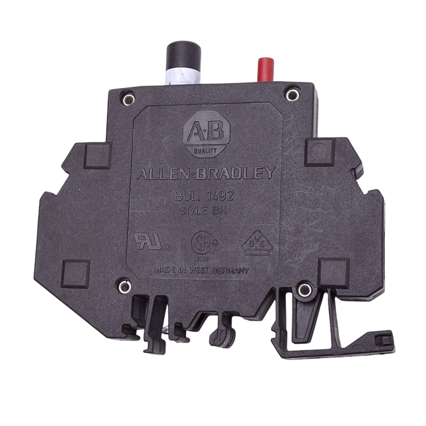 Used Allen Bradley 1492-GH030 Circuit Breaker, 1-Pole 3A, 250VAC 65VDC Max, DIN Rail