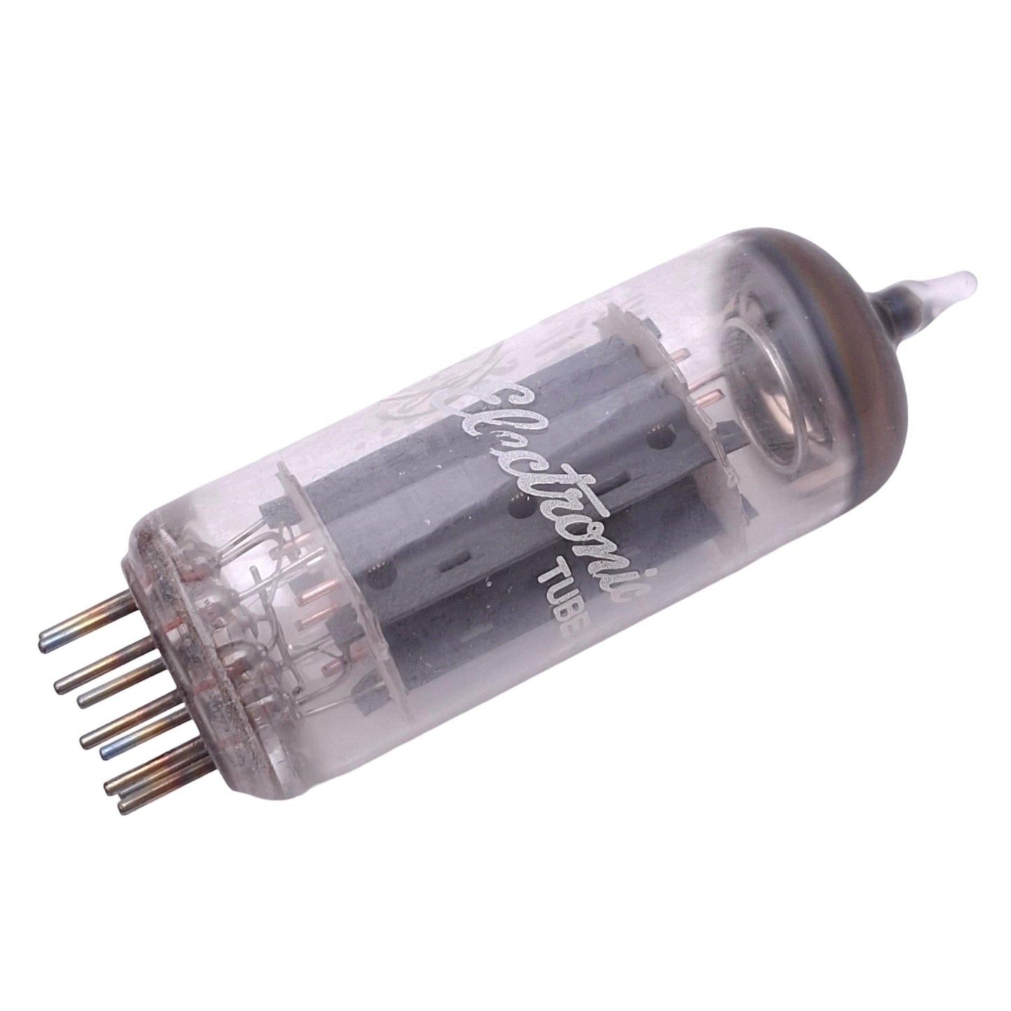 New General Electric 12BH7A Dual Triode Vacuum Tube, 6.3/12.6VDC 0.6/0.3A, 9-Pin