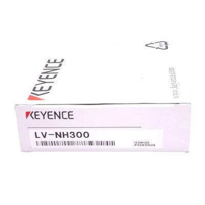 New Keyence LV-NH300 Laser Sensor Head, 660nm, 2m Range x 30mm Area, 12-24VDC