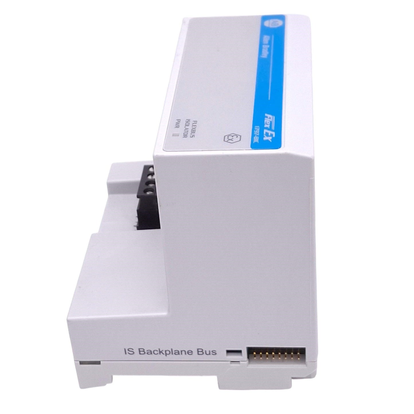 Used Allen Bradley 1797-BIC Flex Ex Bus Isolator, 8 Flex I/O Max, 18-32VDC In