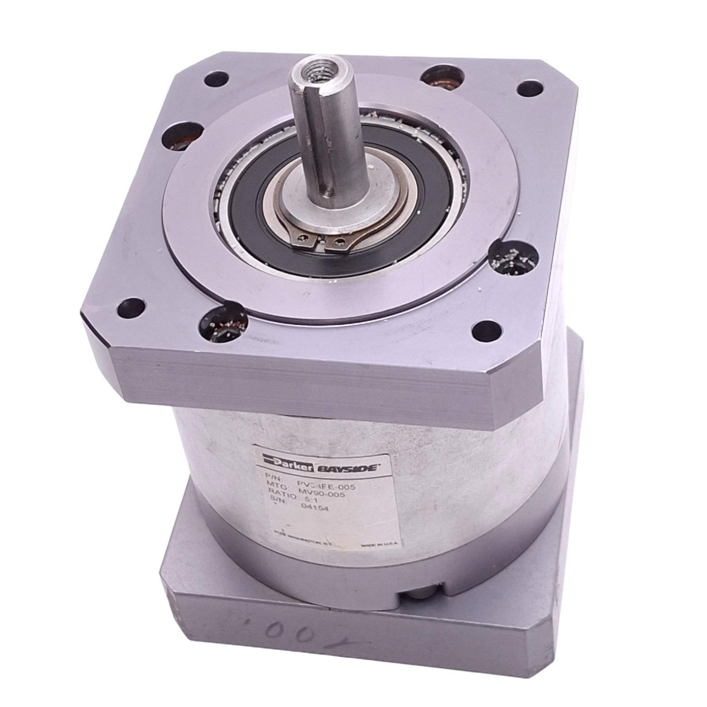 Used Parker PV34FE-005 Planetary Gearhead, 5:1 Ratio, 144Nm 8000rpm, NEMA 34