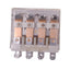 Used IDEC RH4B-24VCC Ice Cube Relay, 4PDT, 14-Pin, 300VAC 10A Max, 24VDC Coil