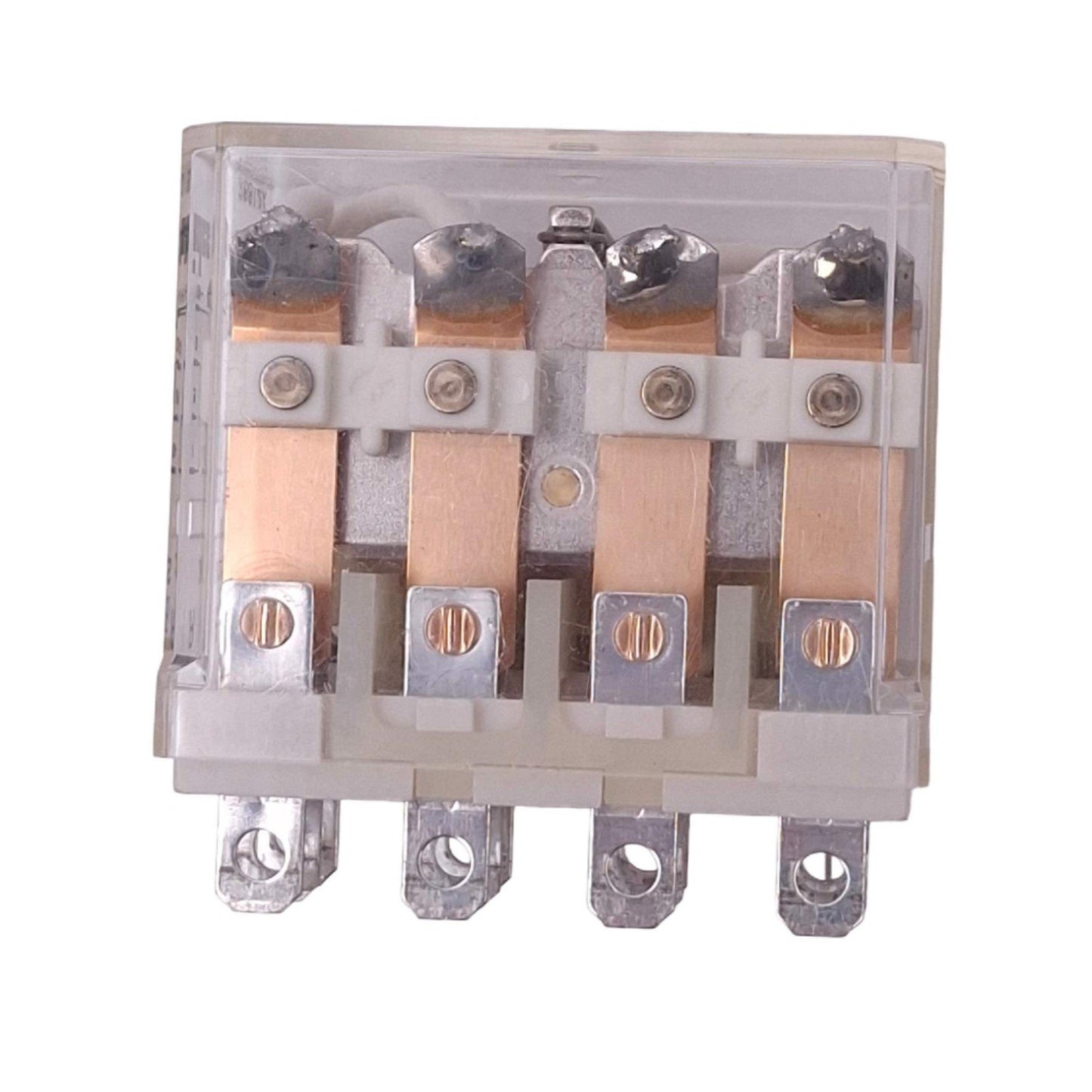 Used IDEC RH4B-24VCC Ice Cube Relay, 4PDT, 14-Pin, 300VAC 10A Max, 24VDC Coil