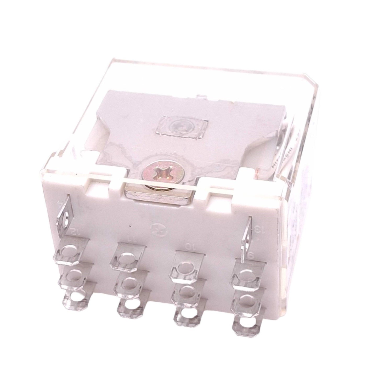 Used IDEC RH4B-24VCC Ice Cube Relay, 4PDT, 14-Pin, 300VAC 10A Max, 24VDC Coil