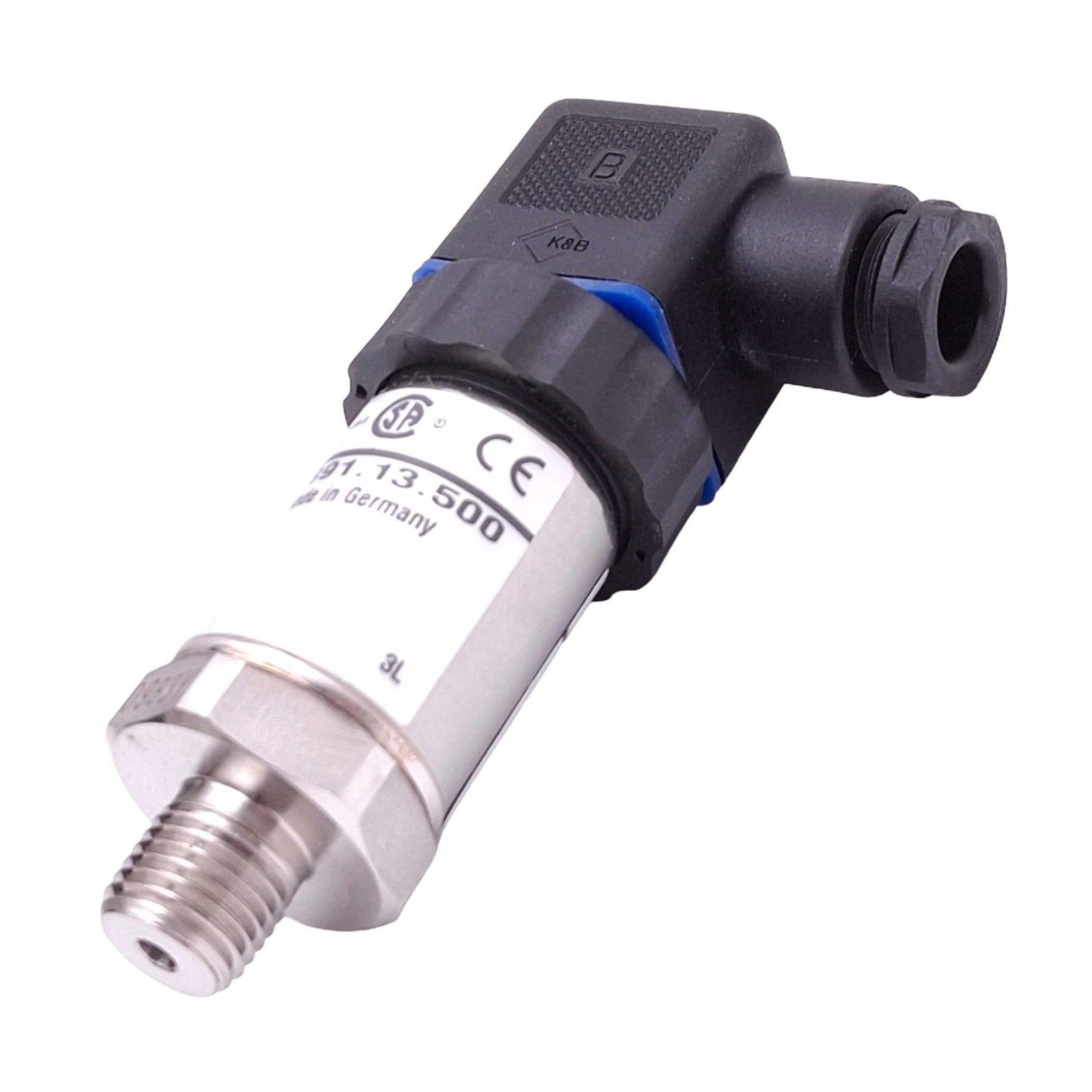New Wika S-10 891.13.500 Pressure Transmitter, 0-15psi, 10-30VDC In, 4-20mA Out