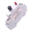 Used Square D 9080 GCB 12 Circuit Breaker, 1-Pole 1.2A, 250VAC 65VDC Max, DIN Rail