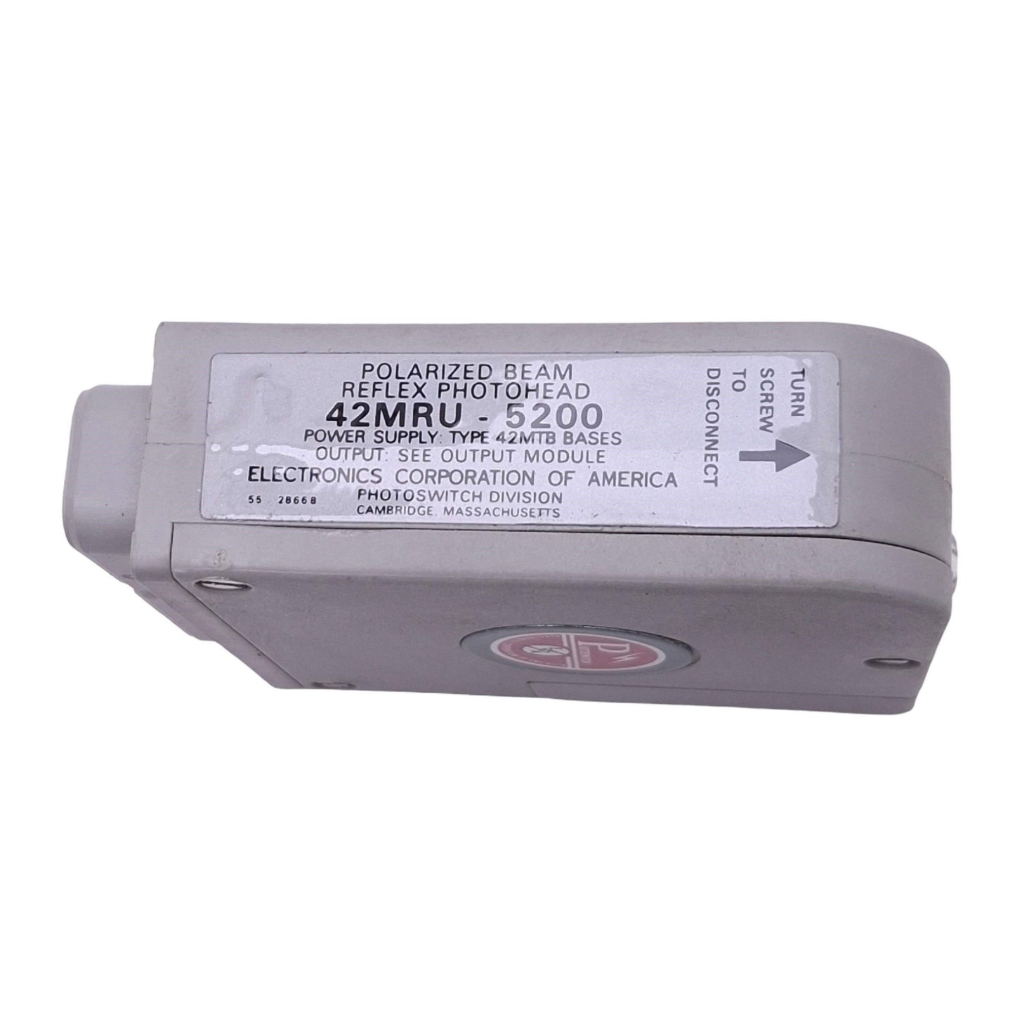 New Allen Bradley 42MRU-5200 PhotoSwitch Polarized Beam Reflex Photohead, 240VAC