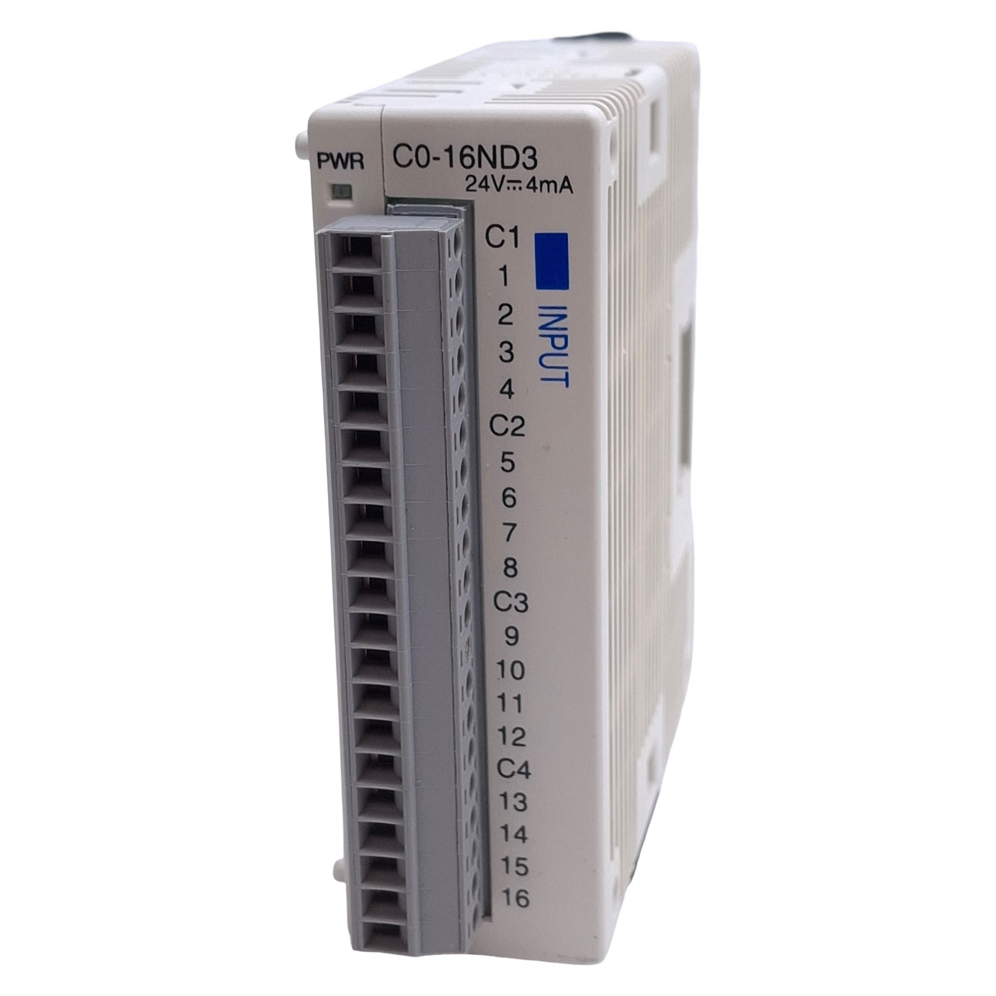 Used Automation Direct C0-16ND3 CLICK PLC Discrete Input Module, 16-Point, 24VDC