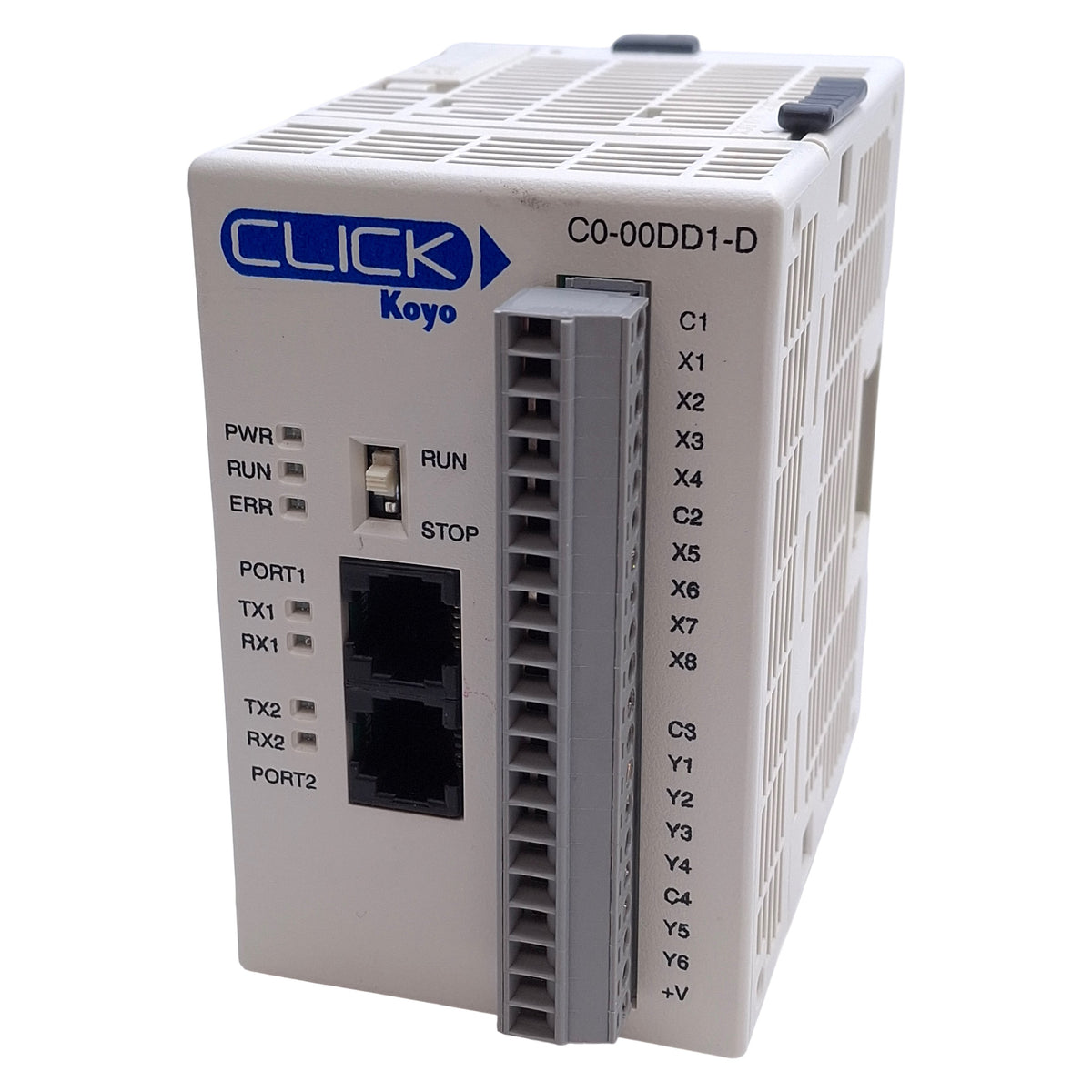Used Automation Direct C0-00DD1-D DC Output Micro PLC 8 Sink/Source In, 6 Sink Out