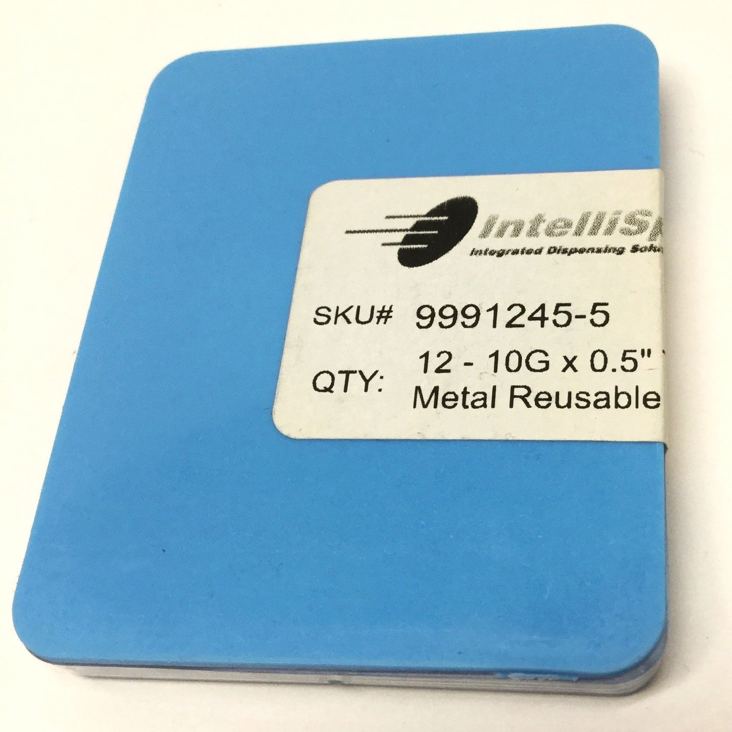 New – Open box Lot of 12 IntelliSpense 9991245-5 Reusable Blunt SS Needle Tips, 10-Gauge x 1/2"