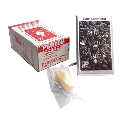New Paragon Electric PSW60M Spring Operated Timer Switch, 60min, 15A 125VAC Contact