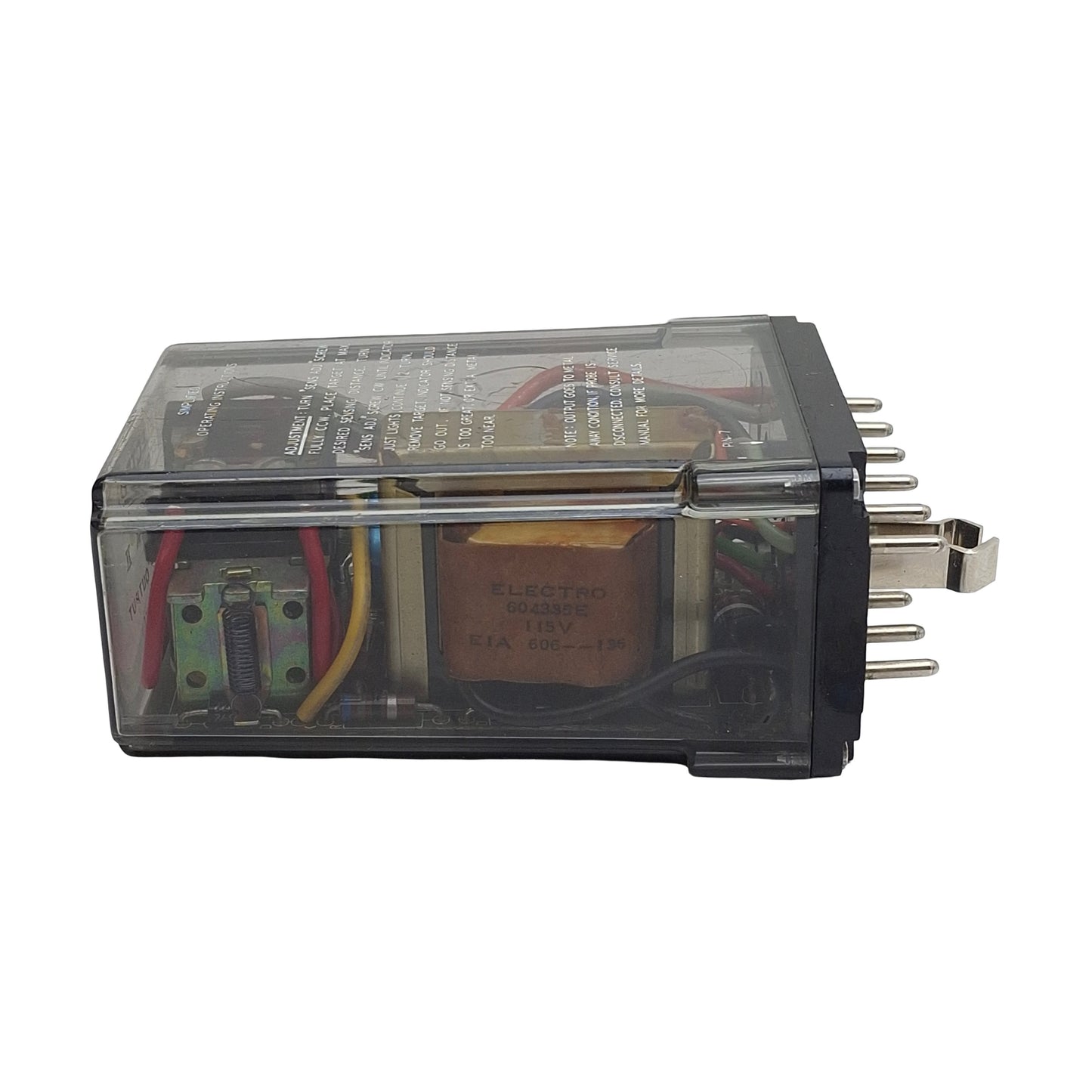 Used Electro Corp 55125A Mini Prox II Output Relay, 1NC/1NO, 115VAC/24VDC 5W In, 10A