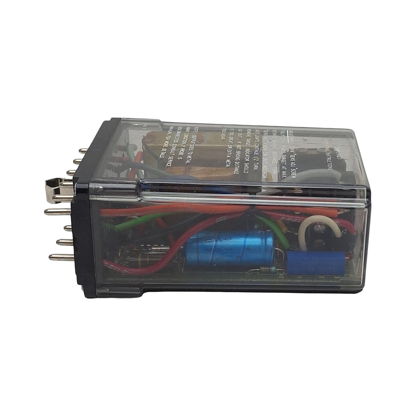 Used Electro Corp 55125A Mini Prox II Output Relay, 1NC/1NO, 115VAC/24VDC 5W In, 10A