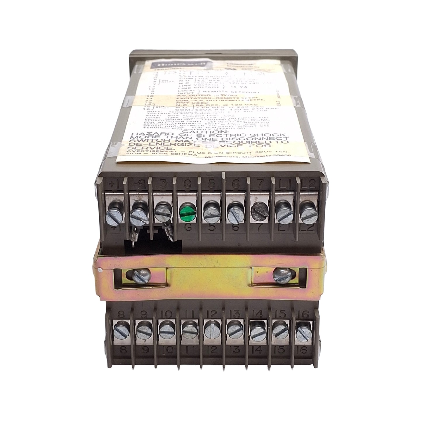 Used Honeywell AV301CB116 Dialapak Temperature Controller, 120VAC, T/C RTD, 0-3000°F