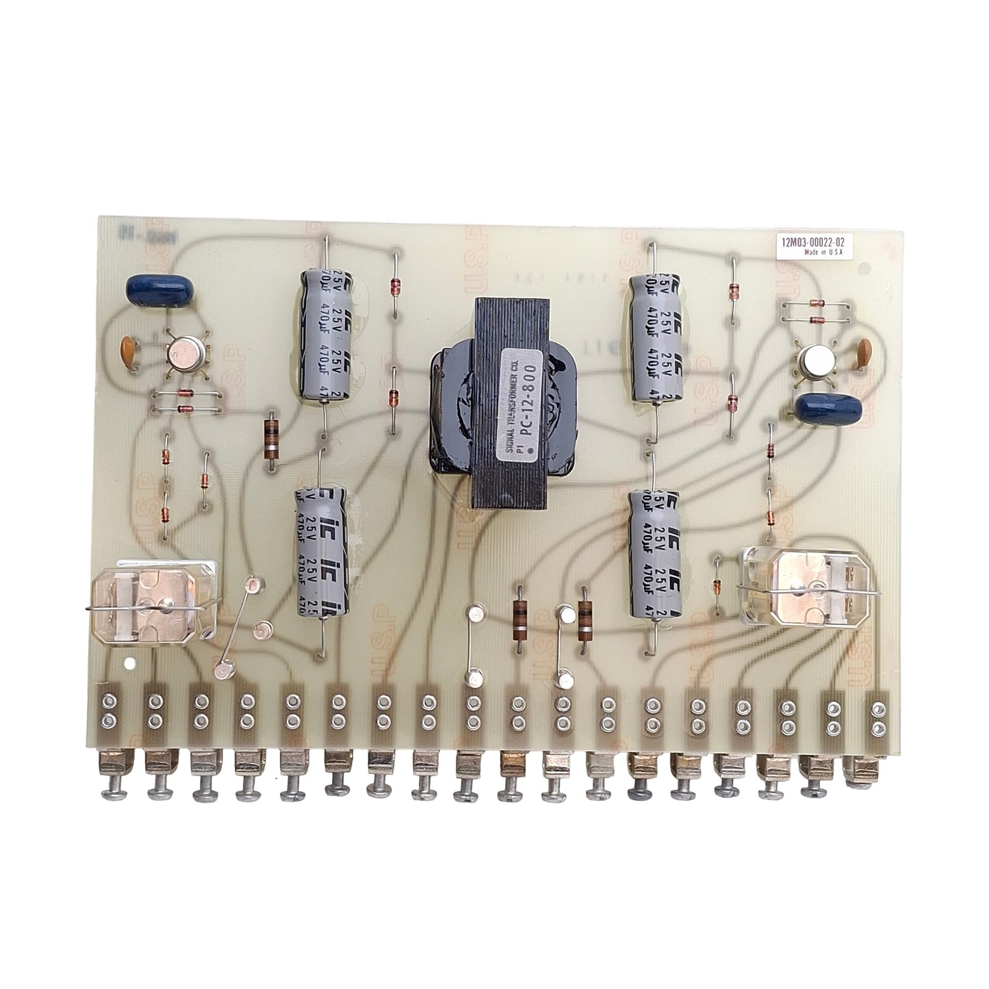 Used Allen Bradley 12M03-00022-02 Transistor Relay Board, 200mm x 130mm Card
