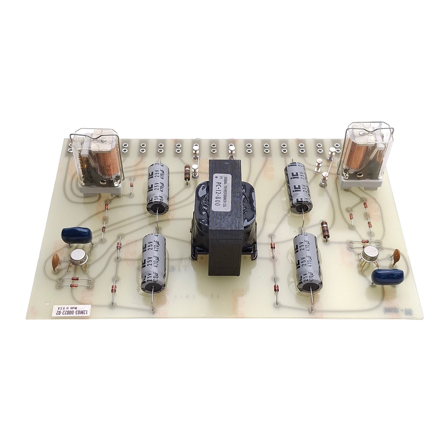 Used Allen Bradley 12M03-00022-02 Transistor Relay Board, 200mm x 130mm Card