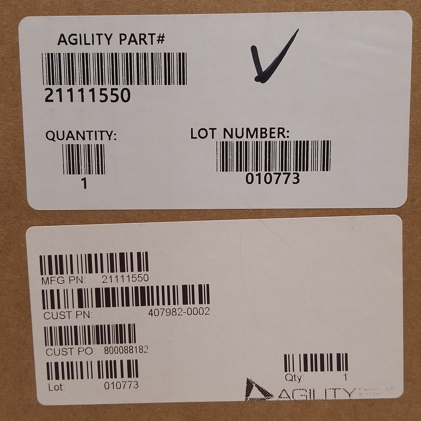 New Agility 21111550 Blower Motor Draft Inducer Assembly, 6000rpm, 120W, 24VDC