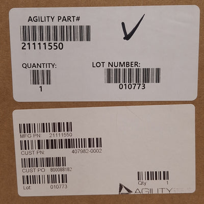 New Agility 21111550 Blower Motor Draft Inducer Assembly, 6000rpm, 120W, 24VDC