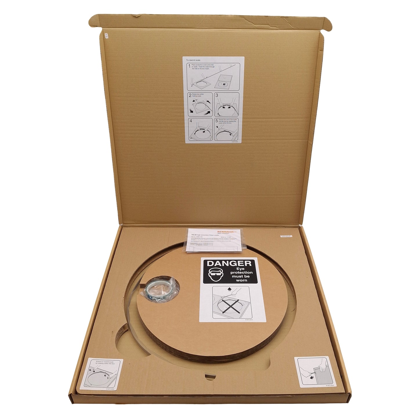 New Renishaw A-9682-1230-01 RSLM High Accuracy Linear Scale, 1230mm Long, 20µm Pitch