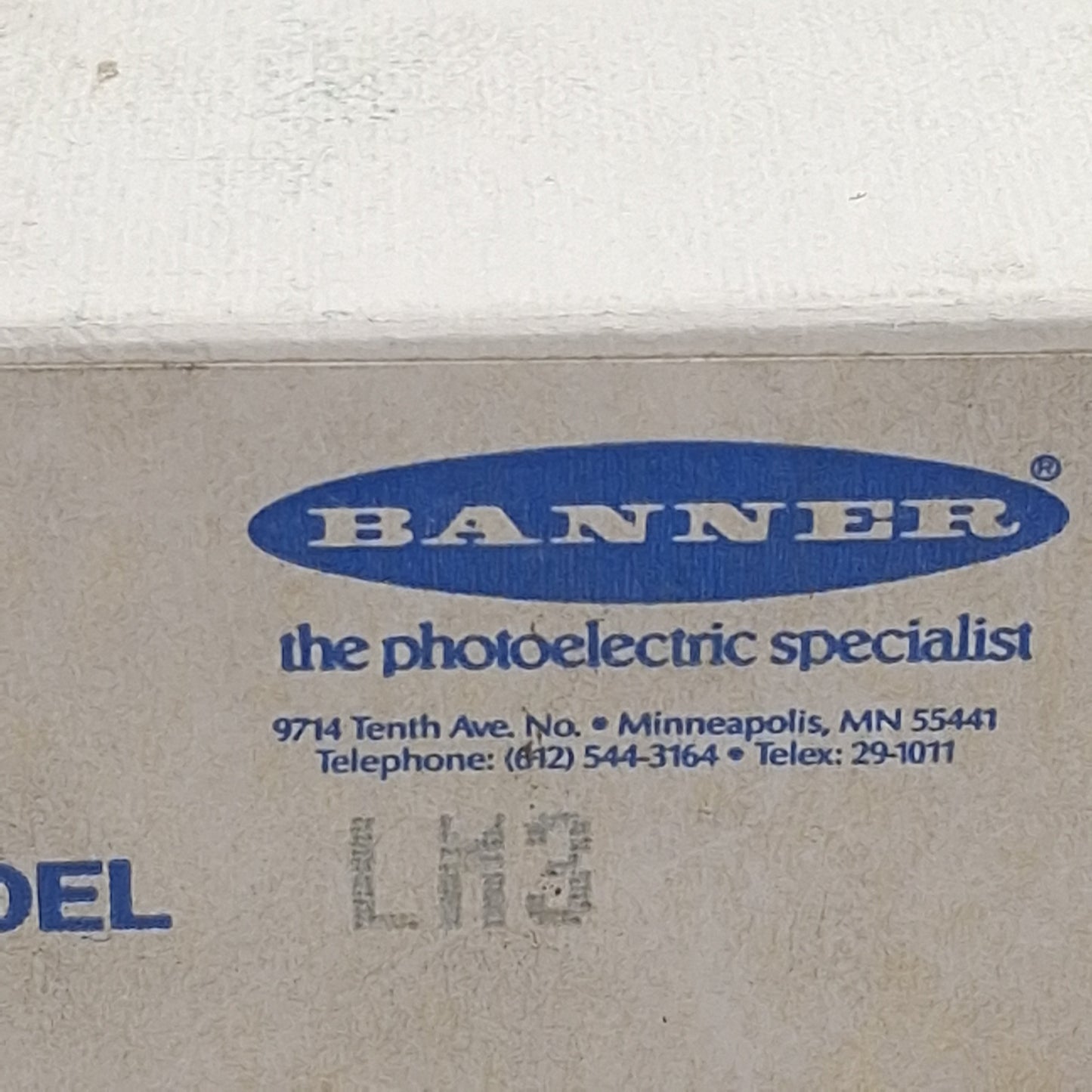 New Banner LM3 26665 MULTI-BEAM Logic Module, ON-OFF Light or Dark Operate, 4-Pin