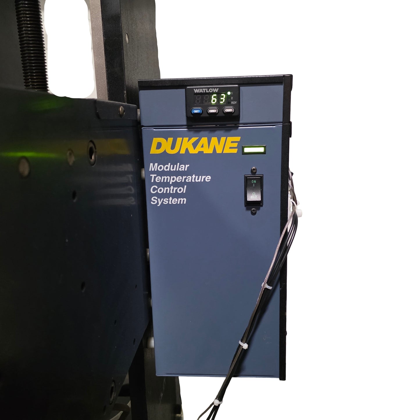 Used Dukane 48H101TS Heat Staking Thermal Press 1 Ton, 4" Stroke, 2100 Watts, 120VAC