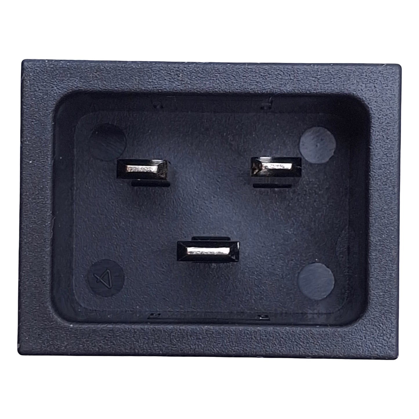 New – Open box Lot of 15 Corcom 20ESRMC2 Male Power Inlet Connector 20A Max, 120/250VAC