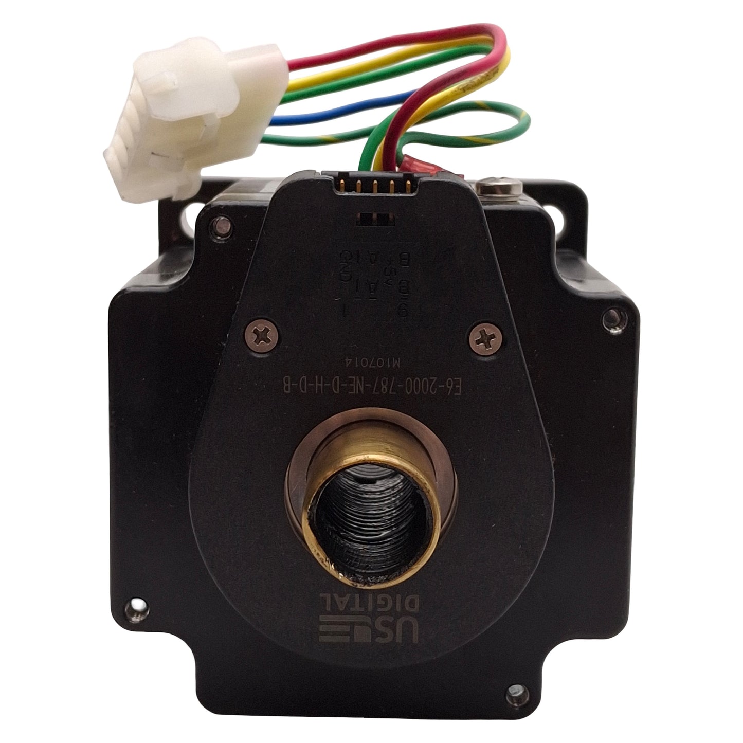 Used Ametek 87F43-1.5-A05 Linear Stepper Motor, 0.0005in/step, 5VDC, NEMA 34 *Dent*