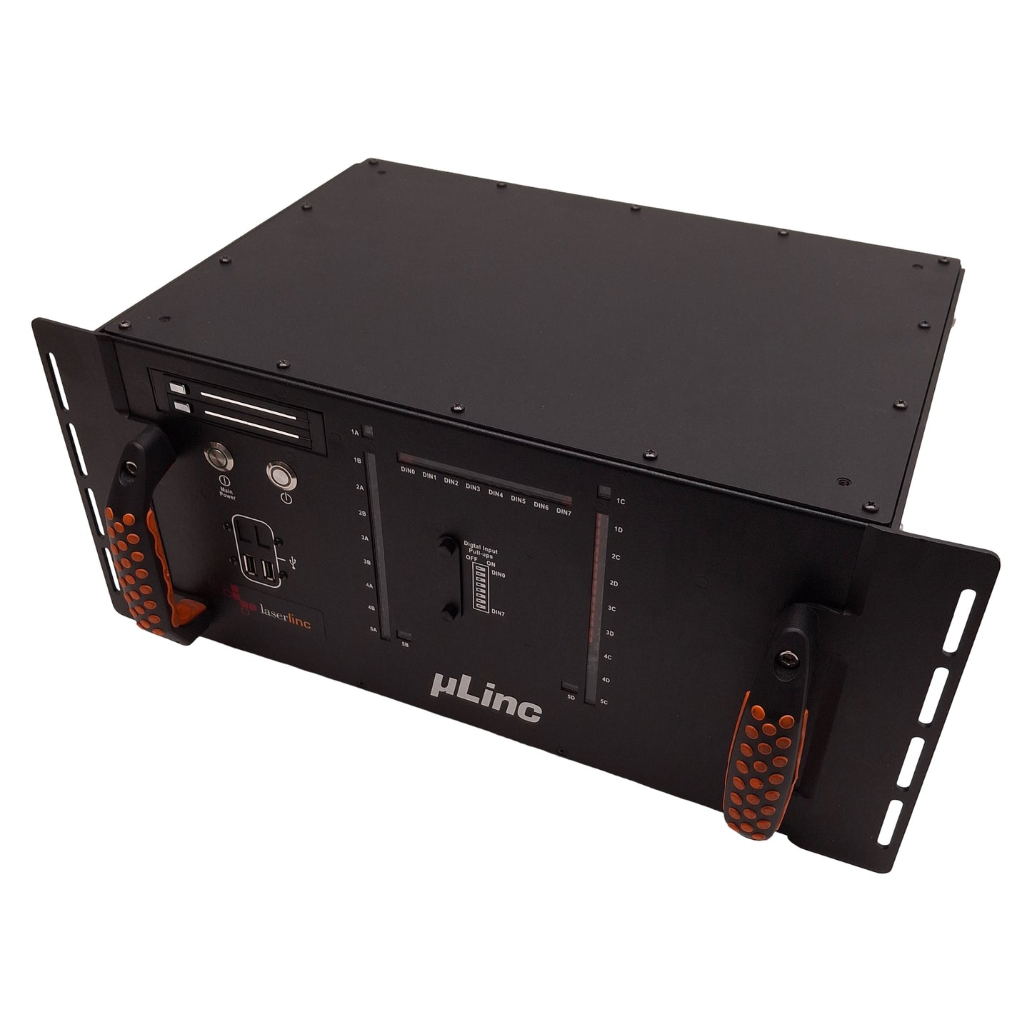 Used Laserlinc µ1019 μlinc Processor 115VAC, 400W, Analog I/O 8/8, Digital I/O 16/8