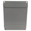 New Hoffman E4SPBA Sloped Front Pushbutton Enclosure ø30.5mm 4-Hole 7.25x6.25x6.75in