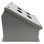 New Hoffman E4SPBA Sloped Front Pushbutton Enclosure ø30.5mm 4-Hole 7.25x6.25x6.75in