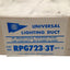 New Lot of 5 ITE RPG723-3T Universal Lighting Duct, Twistout, 15A 125VAC 3W