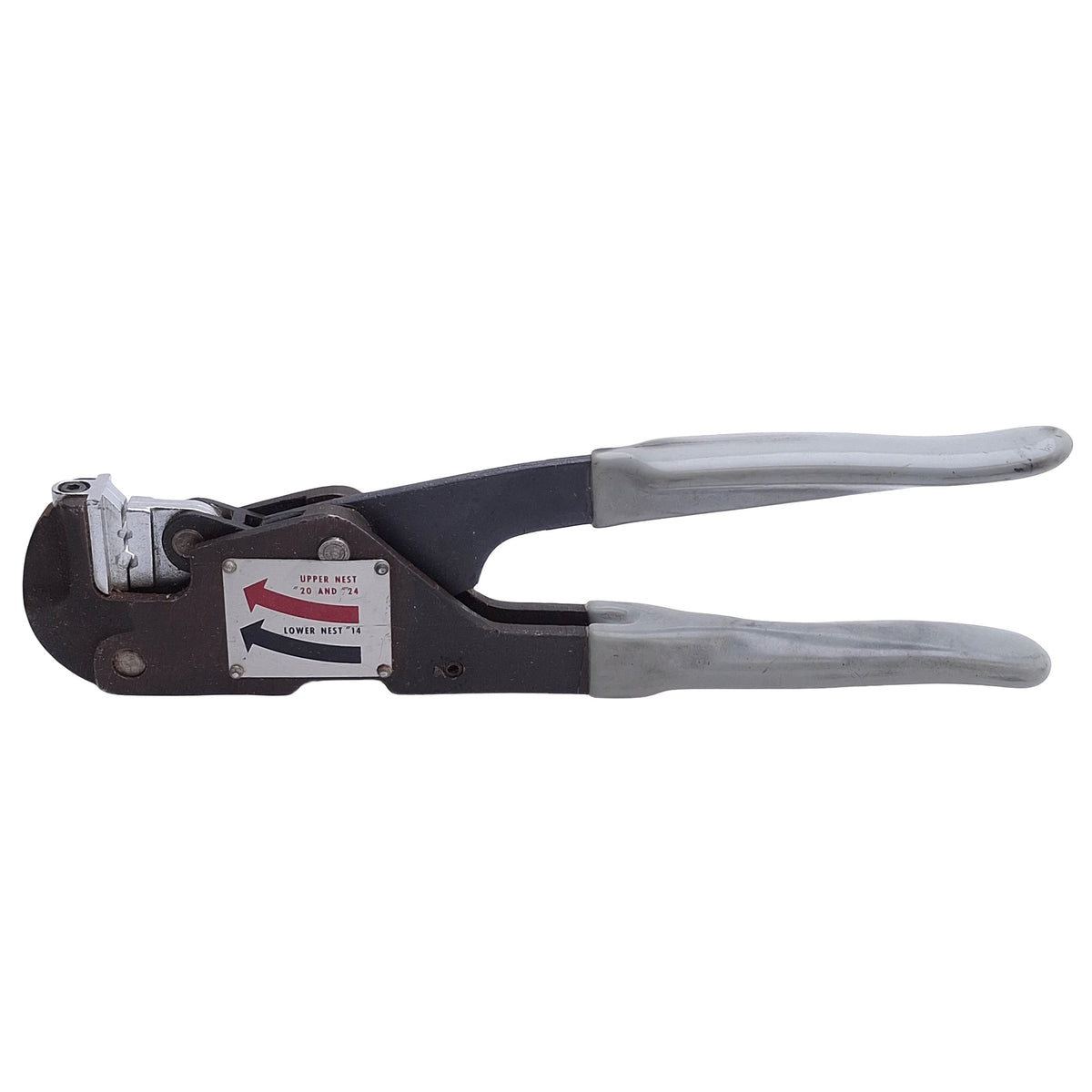 Used Leeds & Northrup 064146 Quick Tip Hand Crimp Tool, T/C Wire 14/20/24 AWG
