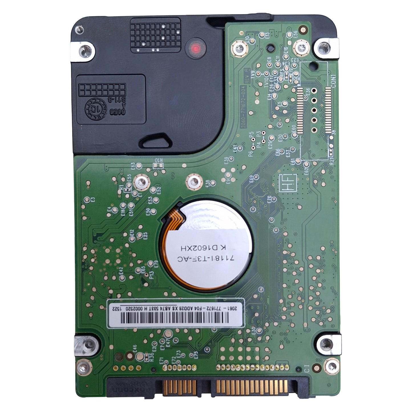 Used Western Digital WD2500BEVT-24A23T0 Scorpio Blue HDD 250GB, 5400rpm, SATA III