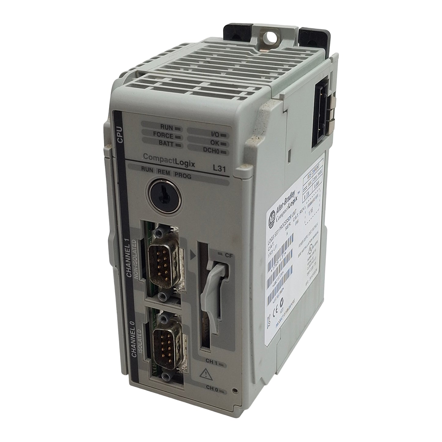 Used Allen Bradley 1769-L31 CompactLogix I/O 5331 Processor Controller Unit CPU 512KB