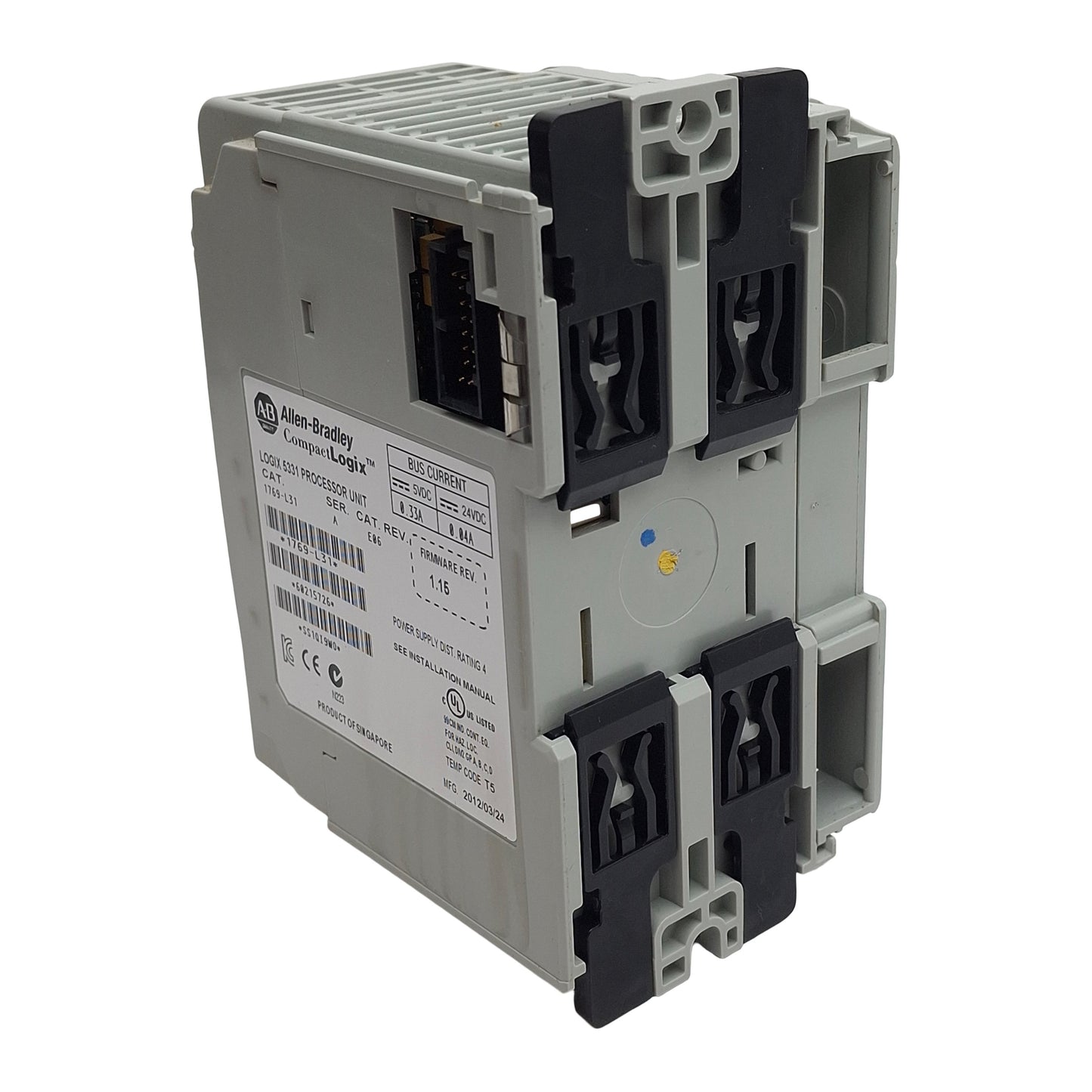 Used Allen Bradley 1769-L31 CompactLogix I/O 5331 Processor Controller Unit CPU 512KB