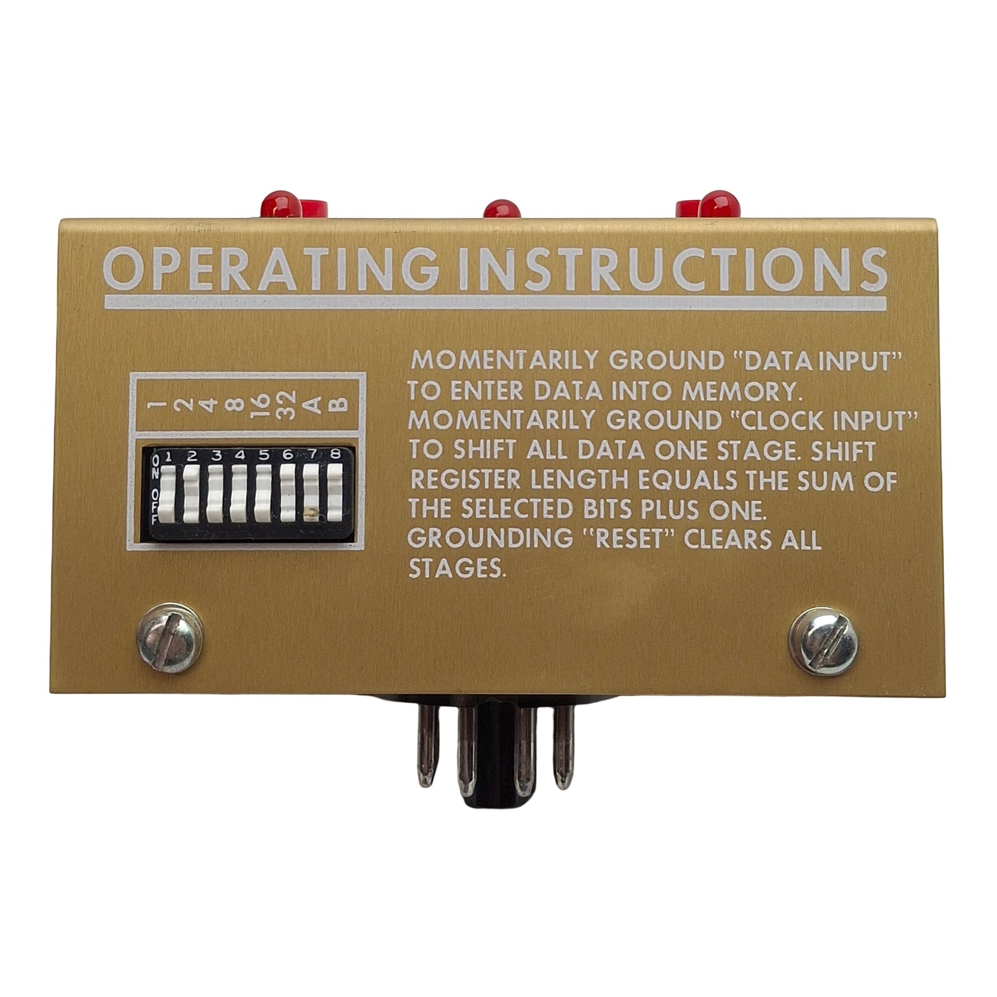 New Banner SR-64P Solid-State Shift Register Logic Module, NPN, 16VAC/20VDC, 64bit