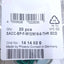 New Lot of 20 Phoenix Contact SACC-BP-F-M12/M15-6-THR Housing Screw Connection, M12